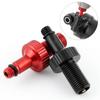 Bicycles Rear Shock Air Pumps Valves Adapter Tool Mountain Bike Suspension Air Valves Adapter Aluminum Alloy Converter