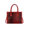 New Tote Bag Large-capacity Handbag Casual Commuting Trend Simple Crocodile Pattern Shoulder Bag