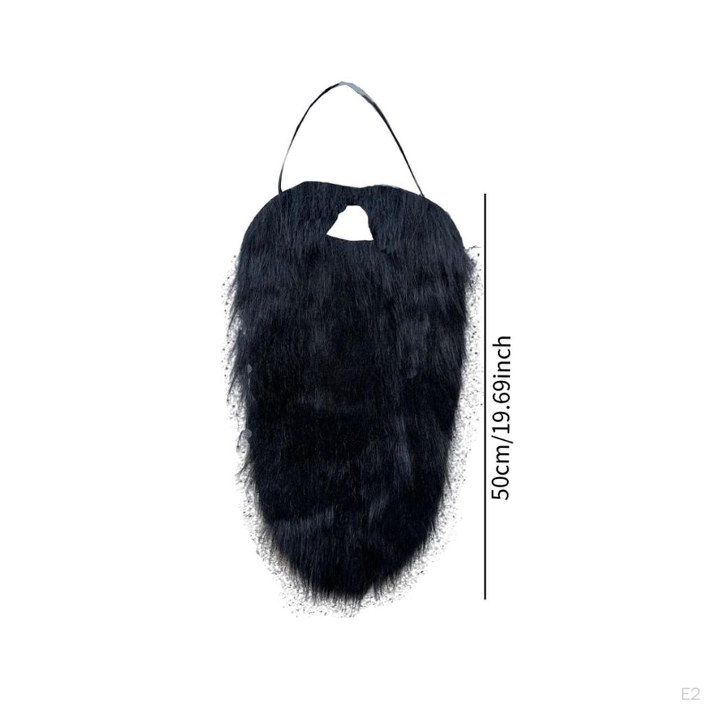 Dwarf Gnome Beard False Xmas Santa Claus for Disguise On Christmas Party