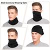 2 Pack Winter Neck Gaiter Warmer for Men&Women, Windproof Face Cover Fleece Face Mask Scarf for Cold Weather Sport