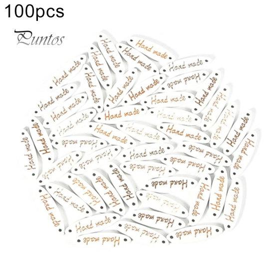 

100 шт. красочные остроконечные знаки в форме деревянных пуговиц, аксессуары для шитья одежды