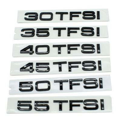 30TFSI 35TFSI 40 45TFSI 50 55 TFSI Label Car Stickers for A3 A4 A6L A7 8 Series Rear Trunk Displacement Logo Decorate Decal