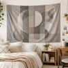 Modern Geometric Tapestry Wall Hanging Abstract Circles Aesthetic Room Decor Minimalist Living Room Fabric Wall Tapestries Gift