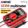 ANENG SZ308 Digital Voltage Multimeter Square Wave Test Meter Resistance Meter AC/DC Current  Electrician LCD Backlight Ohm tool