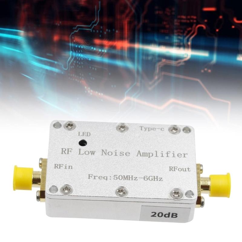 50MHZ-6GHz HF-Verstärker 20DB 30DB HF-Treiberübertragung Rauscharme Verstärker Radioempfänger für VHF UHF Breitband