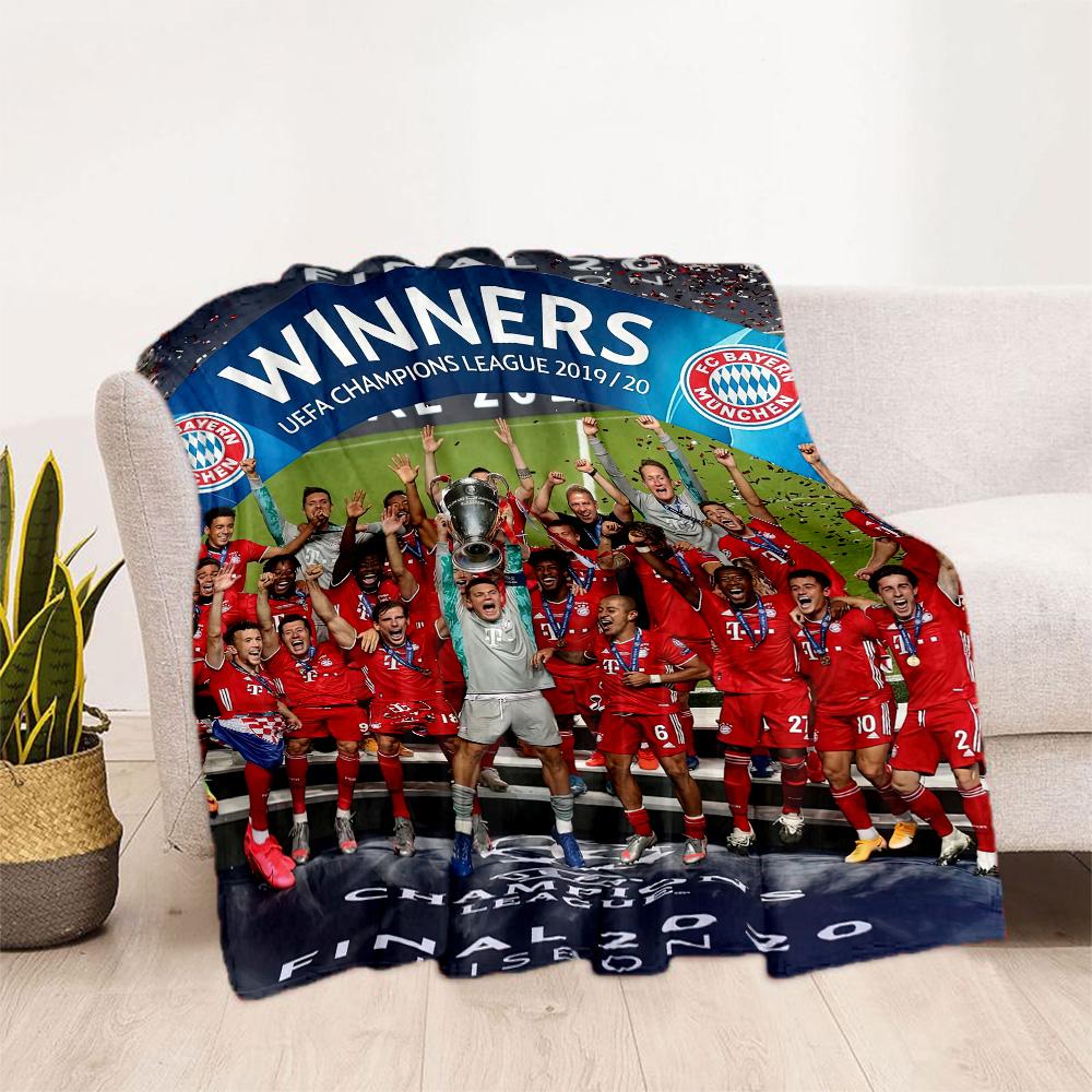 Fc Bayern Munich Blanket Ultrasoft Great For Chair Bedding Office Chair Four Seasons Multipurpose Modern Style Perfect Gift For Relatives And Friends