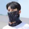 Unisex UV Protection Breathable Face Mask & Neck Gaiter with Ear Loops for Summer Cycling