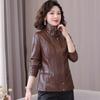 JOHLIN DREAM Women's Fleece-Lined Faux Leather Jacket
