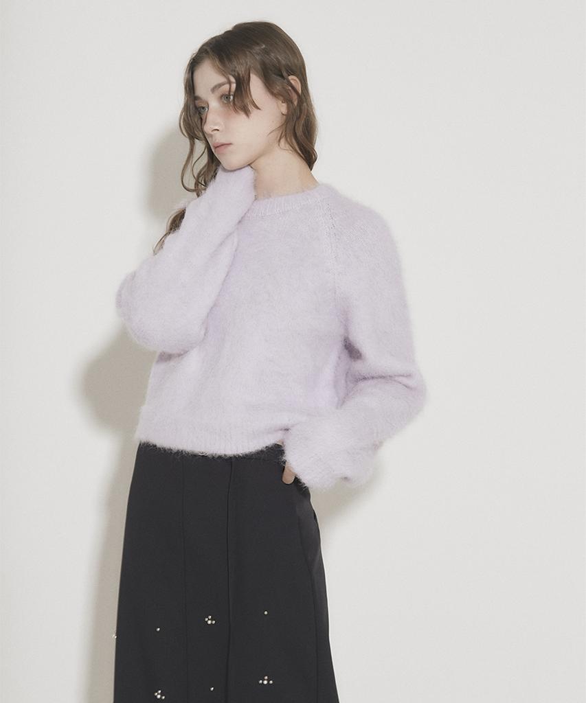 Eoboneoseu Wool Brush Sweater [Violet]