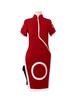 Anime Cosplay Haruno Sakura Cosplay Costume Women Girls Qipao Dress Outfit Cheongsam Ninja Cartoon Halloween Carnival Costume