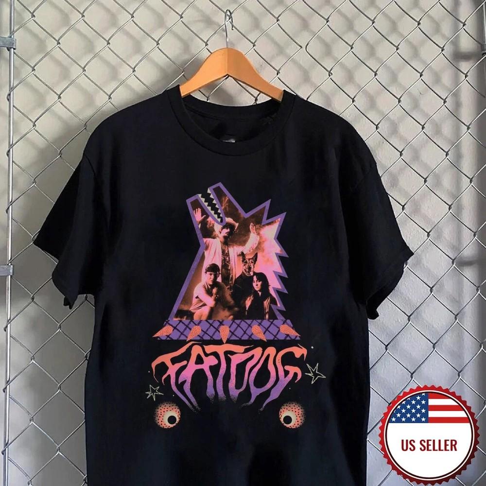 

Fat Dog Band Live In Concert March 2025 T Shirt Full Size S-5XL Unisex T-Shirt XL