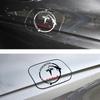 1pcs Car Badge Vinyl Reflective Fuel Tank Cap Stickers Decal Caps For Tesla Model 3 2021 S X Y Style Roadster Invader Coil Mod