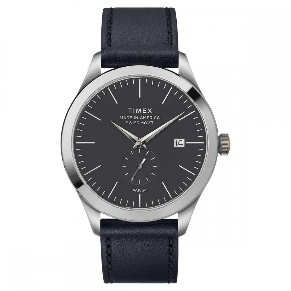 Timex American DocuMentS StainleSS Steel Men S Quartz Watch