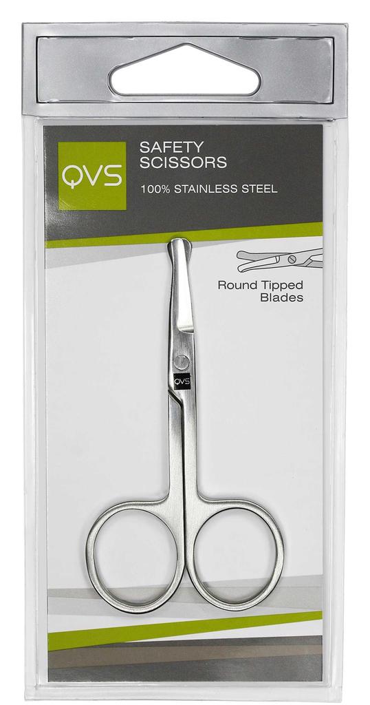 Buy Qvs Scissors with Bullet Tip, Pack of 1 (1 X 1 Piece) 56100-054-0 ...