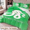 Custom Name Text 3Pcs Bedding Set Deftones Duvet Cover And Two Pillowcases