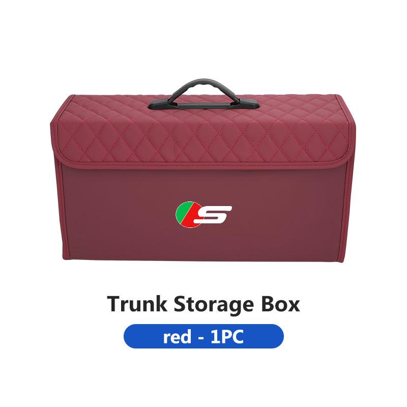 For Jaguar Car Interior Trunk Storage Box Leather Tools Storage Case Bag XF XJ XE XK S-Type F-Type X-Type F-Pace I-Pace E-Pace SS2