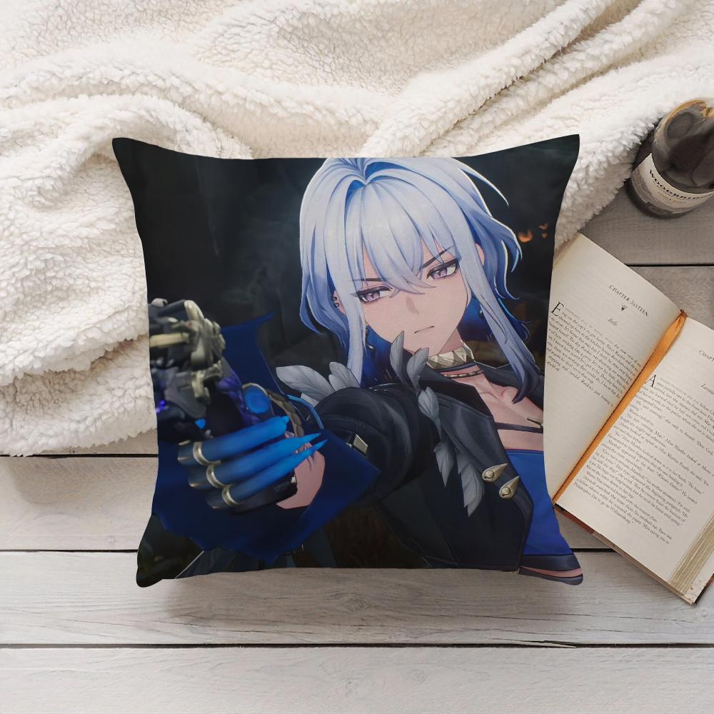 Wuthering Waves Galbrena Pillow Case Home Decoration Cushion Cover Suitable For Bedroom Car Office Sofa