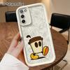 Phone Case: 2D Flat Samsung Galaxy A34 A35 M05 M06 S20 S22 S21 FE Plus 5G Protective Case, Little Coffee Cup Figures, Christmas and Halloween Gifts