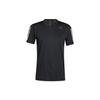 MENS Sports Crew-neck Short Sleeve Black Men's GL0460