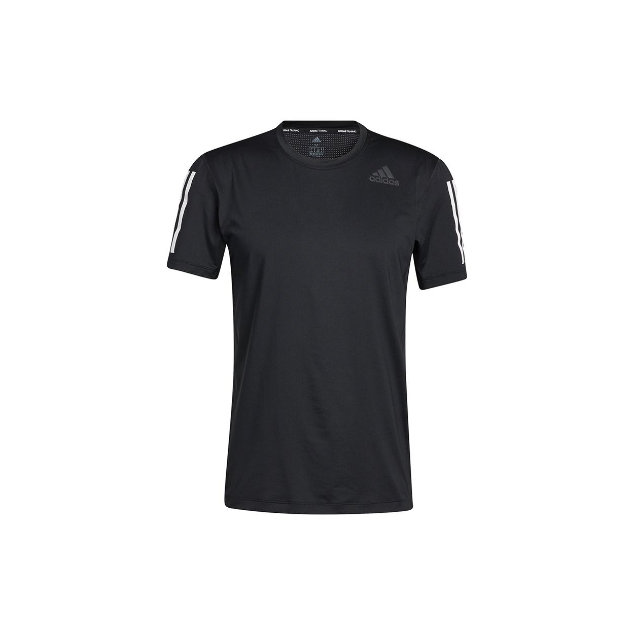 adidas MENS Sports Crew-neck Short Sleeve Black Men s GL0460 M