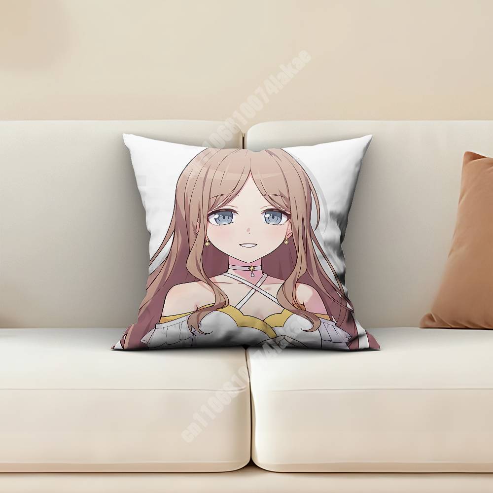 MyGO Soyo Nagasaki Bandori Pillow Cover Sofa Couch Cushion Case Home Living Room Decoration
