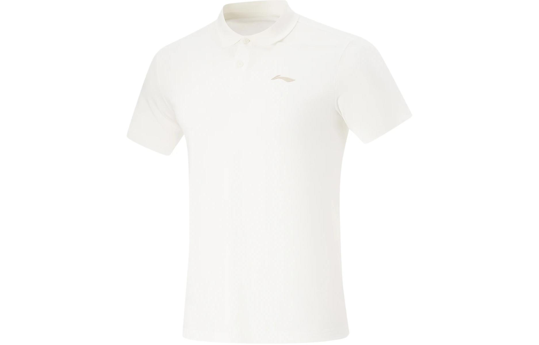 Li Ning Fitness Series Polo Shirt Men s Ivory APLU117-2 XXL