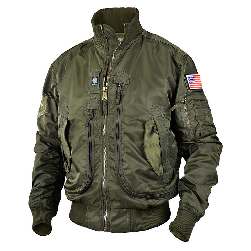 Bomber Jacket Men`s Spring and Autumn