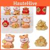 Hochwertiges Harz 2022 CNY Chinesisches Neujahr Tigerfiguren für DIY-Ornamente