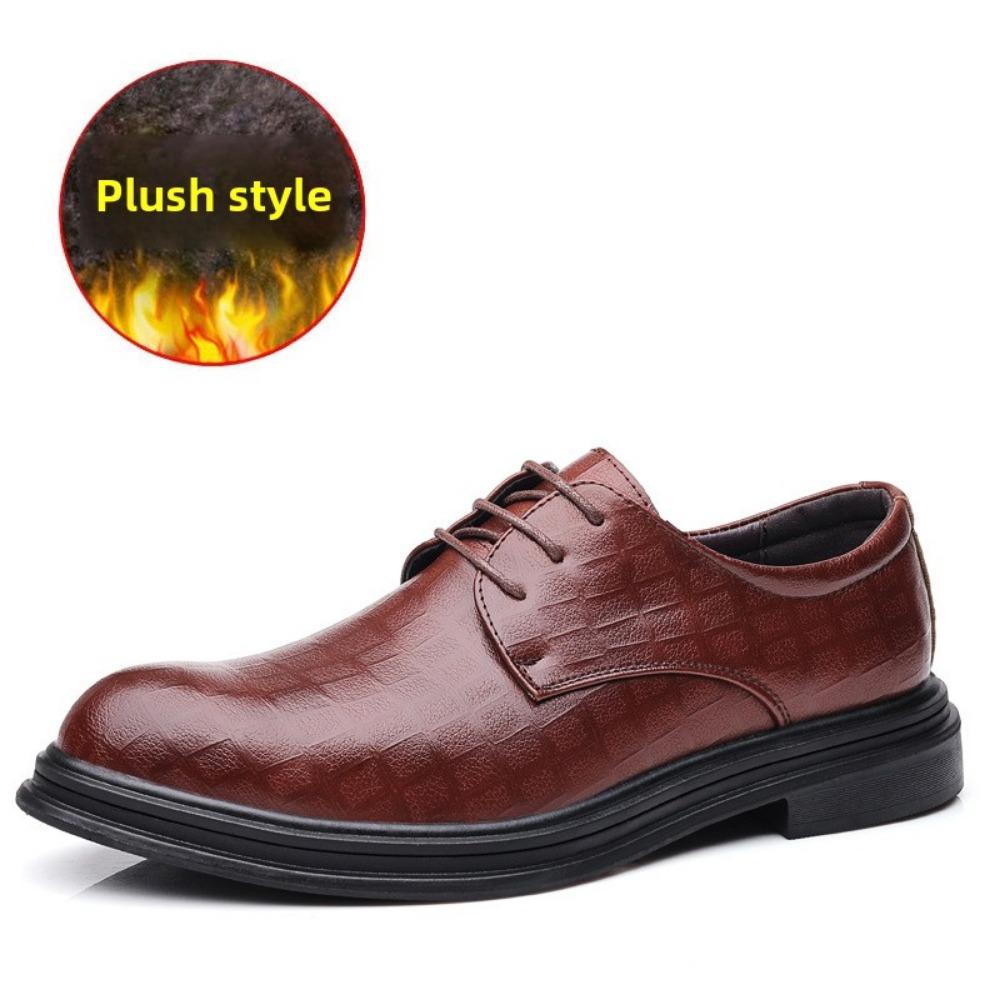 

Мужская кожаная обувь Деловая Формальная Повседневная Британская Жених Свадьба Мягкая подошва Дышащие Оксфорды 44