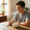Mini Desk Fan Monkey Clip-on for Cup Bowl, Portable Holder Cooling Hot Clip Soup Coffee, 3 Speed Rechargeable Coffee Chiller, Neck Hanging Office