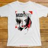 Mudhoney T Shirt 681 Retro White  Vintage Washed Designer Clothes Slightly Casual Breathable Versatile Graphic Fashion Soft