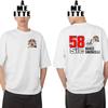 Marco Simoncelli 58 Gp Race Legend Tshirt New Unisex Short Sleeve Adventure Riding Sport Boy Casual Tees Funny Motorcycle Tops
