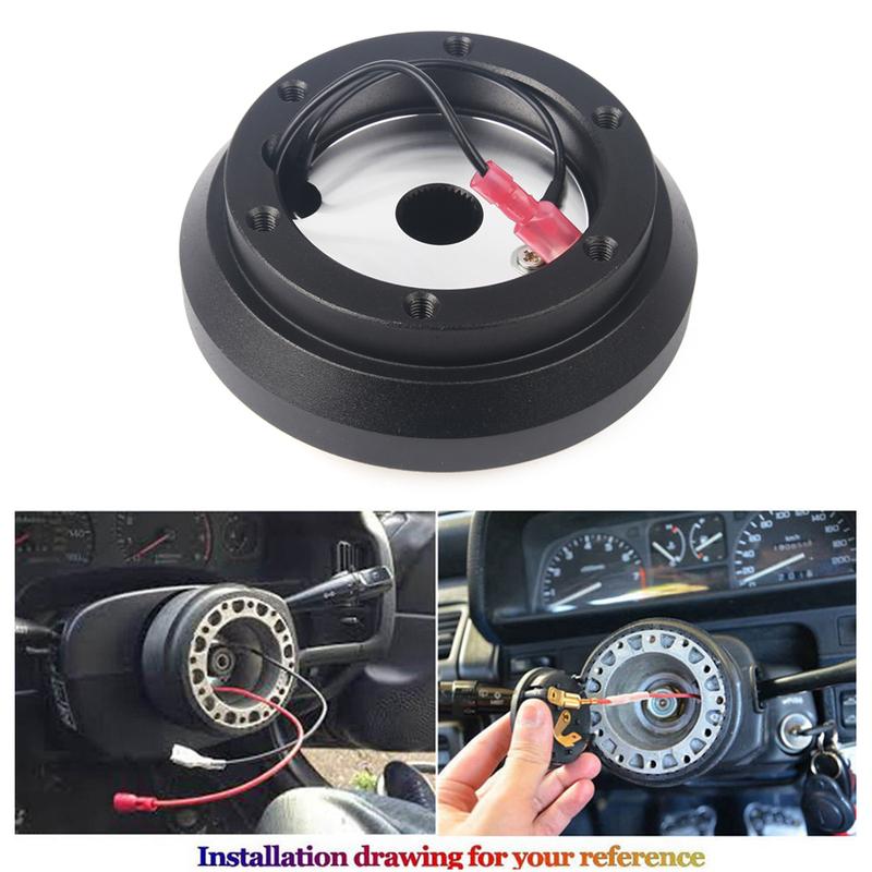 Kurznaben-Adapter für Lenkrad für Mitsubishi Eclipse/Galant/Lancer/Mirage/Montero Subaru Impreza WRX Dodge Colt 100H