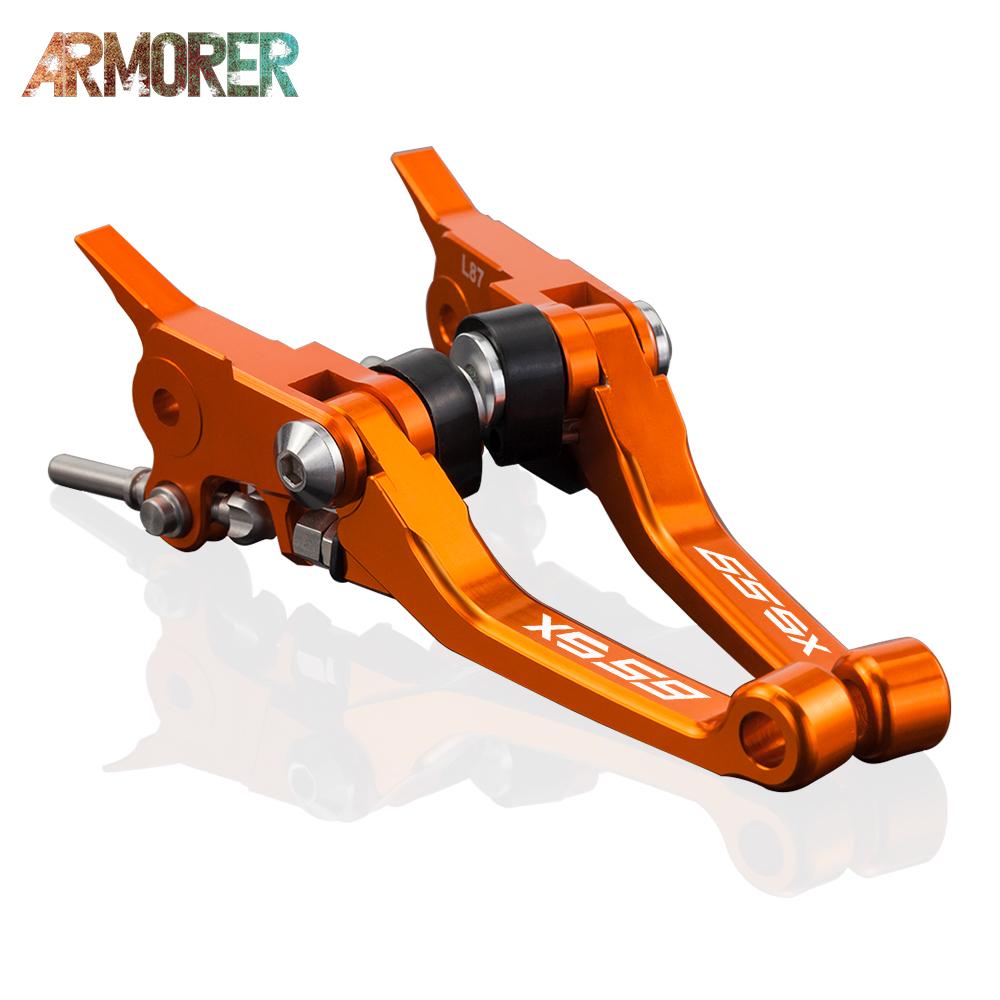 Motorcycle Accessories For KTM 65SX 65 SX sx 65 Pit Dirt Bike Pivot Brake Clutch Levers 2014 2015 2016 2017