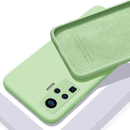 For Vivo X0 Pro Case Liquid Ultra Thin Silicone Shockproof Soft Case For Vivo X60 X60 Pro Plus Cover For Vivo X70 X70 Pro Plus