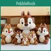 Eichhörnchen Plüschtier für Kinder Weiches Stofftier Kuschelkissen Geschenk für Heimdekoration