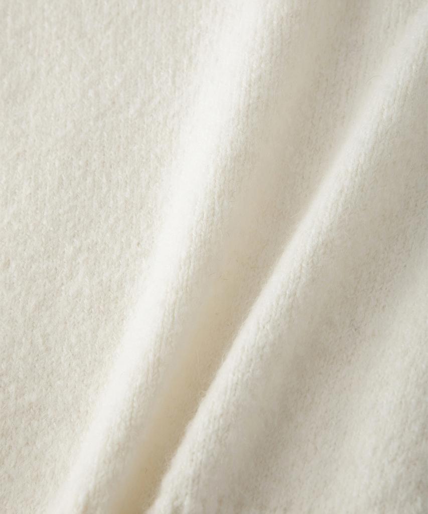 Sseomweeobeoteo Manon Alpaca Cardigan - Ivory
