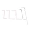 5pcs Z- shape Multifunction Locksmith Tension Wrenches Rotating Rod Tools Lock