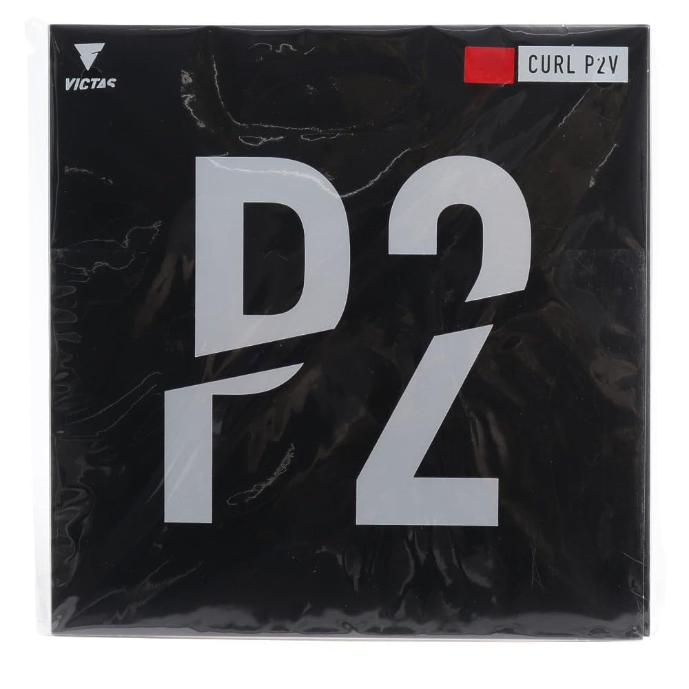 

VICTAS Table Tennis Rubber CURL P2V Curl P2V Change Type Table Soft Rubber Red 210070 (0040) 1.5