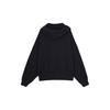 Nike Women's Black Oversized Sweatshirt with Asymmetrical Pockets