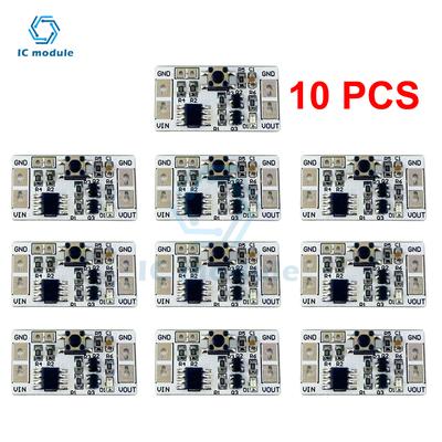 10 Pcs Dc 5V 12V 2A Bistable Self-Locking Switch Module Led Controller Relay Touch Electronic Board