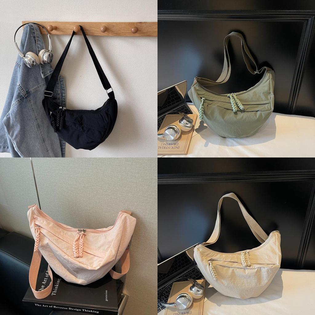 Casual Canvas Crossbody Bag For Women With Large Capacity And Street Style For Daily Use