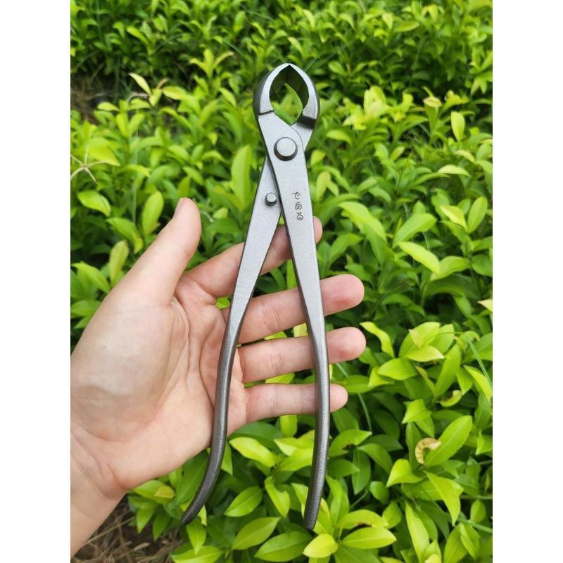 Heavy Duty Bonsai Ball Tongs and Scissors for Precise Pruning Gardening Tools with Non Slip Grip and Rust Resistant Finish.