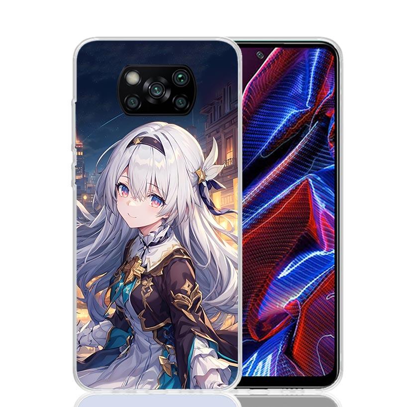 

Honkai Star Rail Firefly Phone Case For Xiaomi Poco F7 Ultra X7 X6 Pro X5 Redmi 15 15C 13 13C 12 12C 10 10A 10C 9 9A 9C 9T Shell Redmi 10 5G