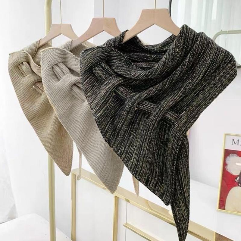 Scarfs For Women Neck Wrap Shawl Casual Dress Elegant Small Vintage Skinny Immitation Cashmere Collar Scarf Women