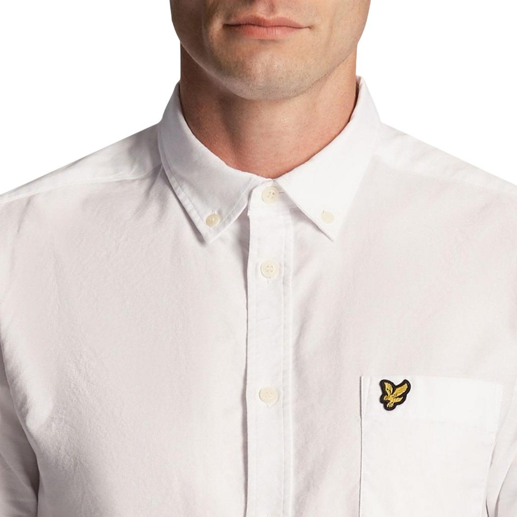 Lyle & Scott Mens Oxford Short-Sleeved Shirt