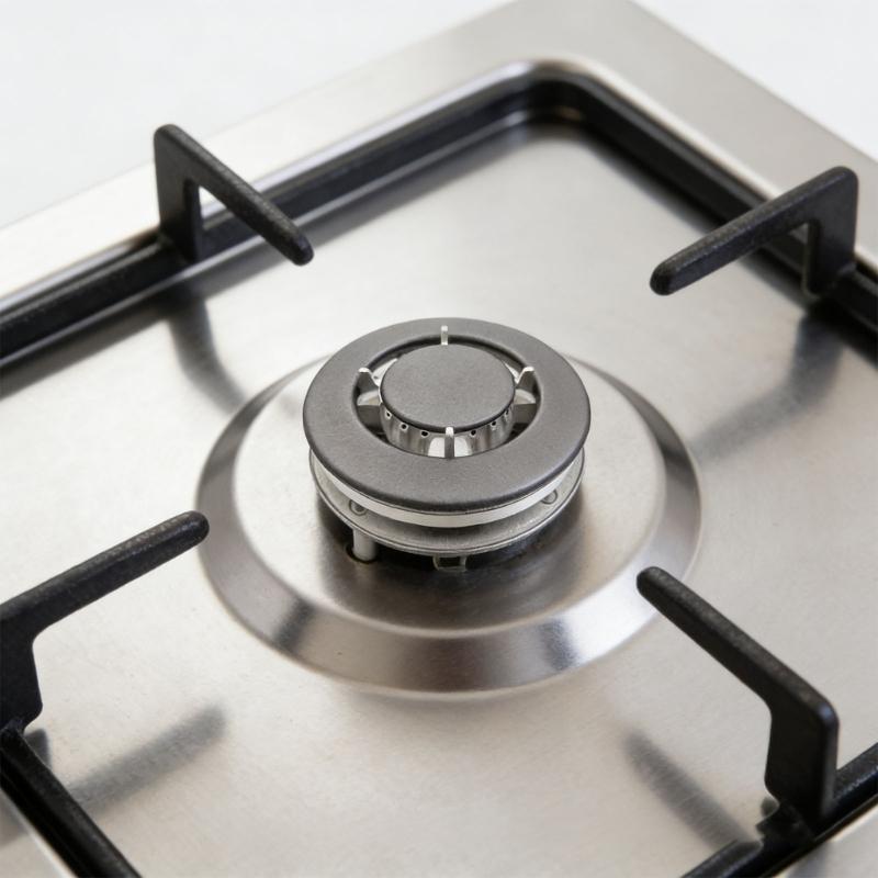 Multifunctional Burners Head and Base Cup Set for Home Stove High Heat Distribution Easy Installation Stable Base