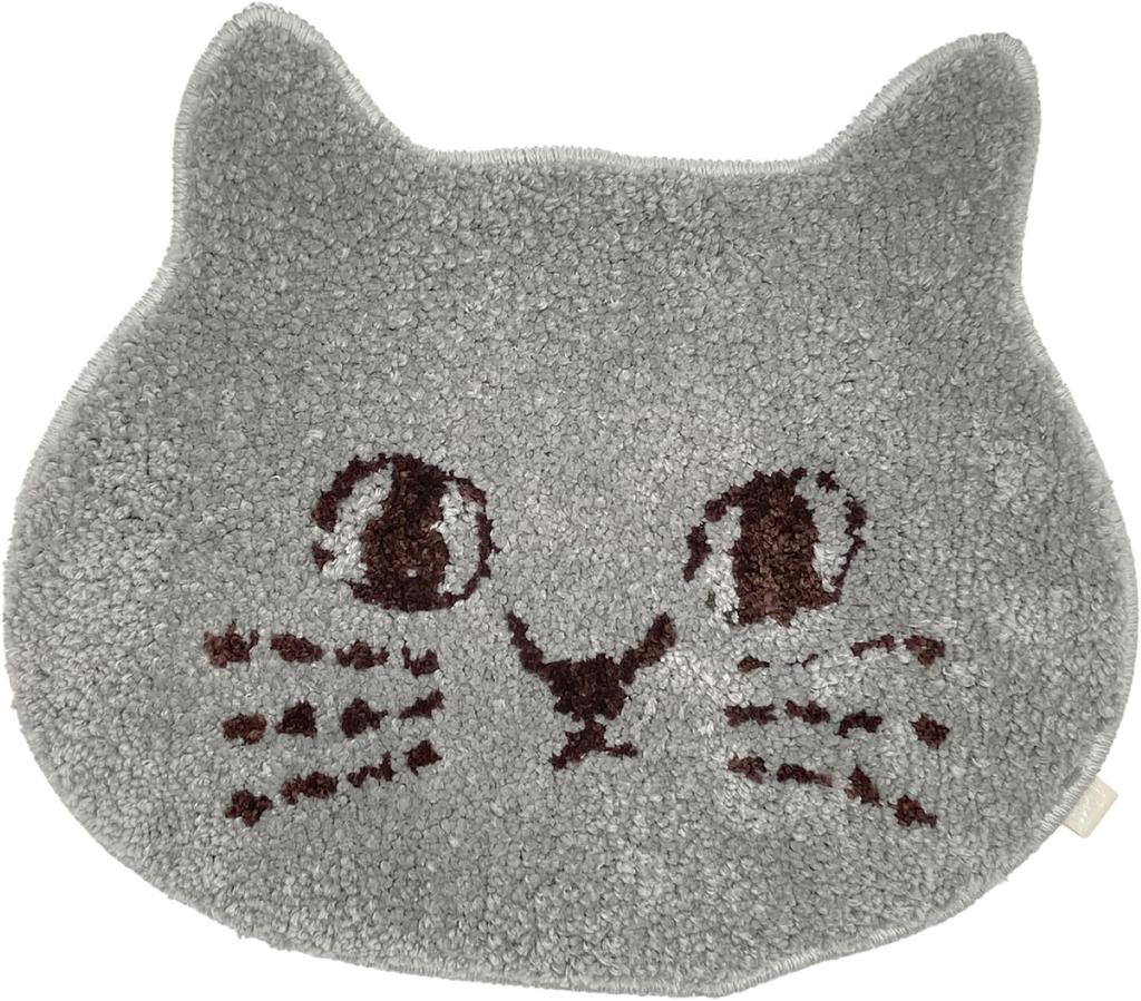 Daikai Nyafunyafu Cat Chair x 74109 Die-Cut Pad, Gray, W38.5 H33.5cm,