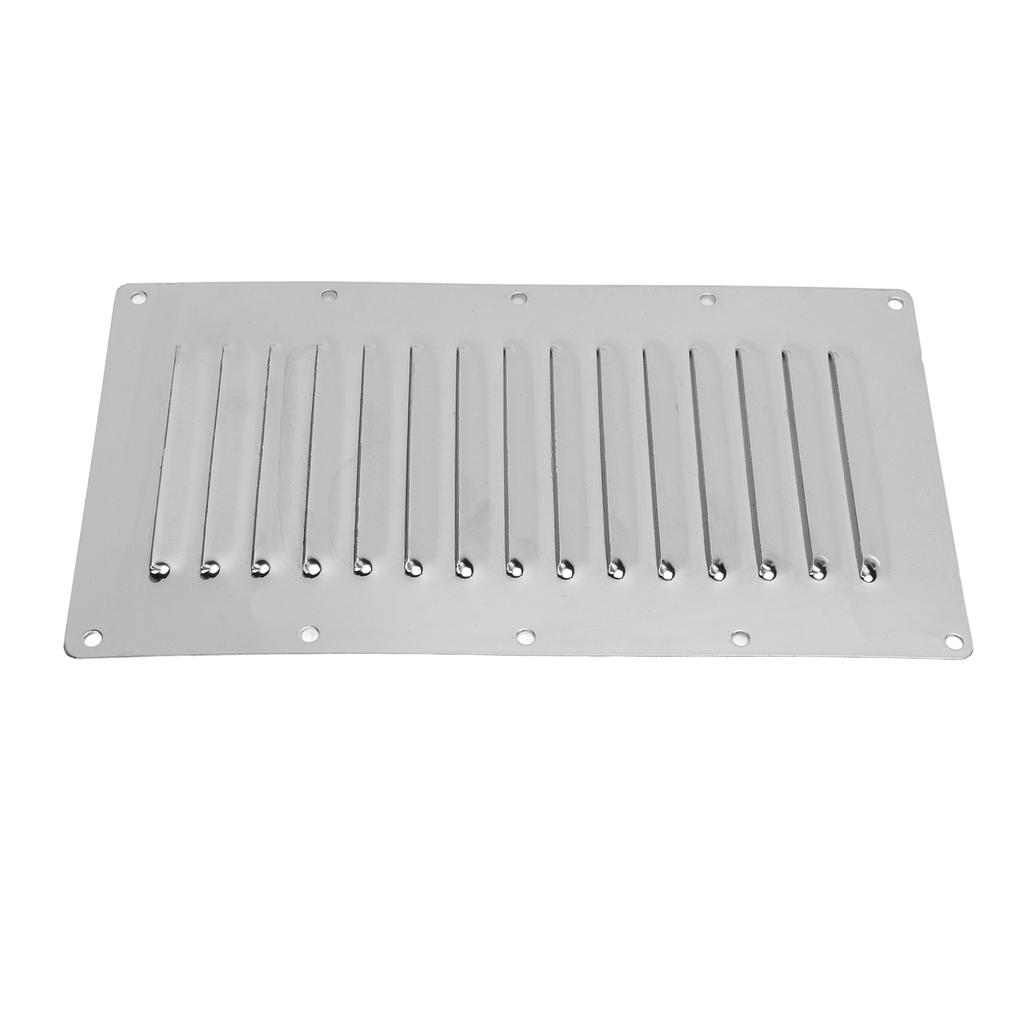 Boat Air Vent Louvrer Premium 225x125mm Metal Corrosion Resistant Sturdy Durable Ventilation Grill Plate