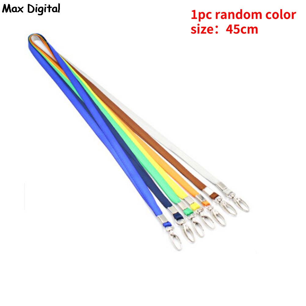1Pcs Lanyard Neck Strap Business ID Card Name Badge Holder Lanyard for Keys Mobile Phone Straps DIY Hang Rope